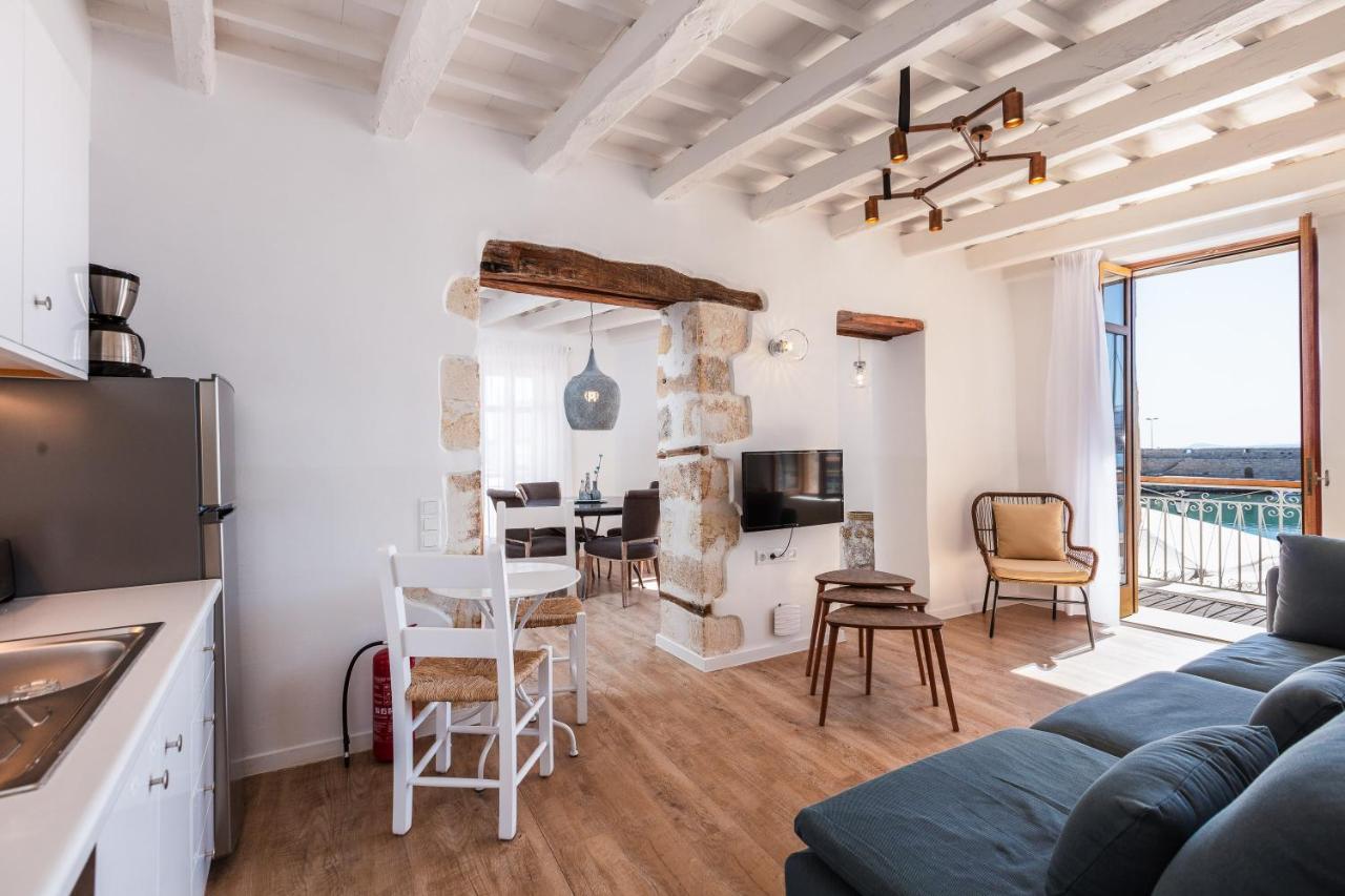 Anne Apartment, At The Venetian Port Of Rethimno! Экстерьер фото
