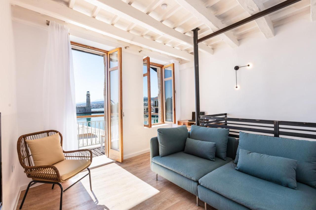 Anne Apartment, At The Venetian Port Of Rethimno! Экстерьер фото
